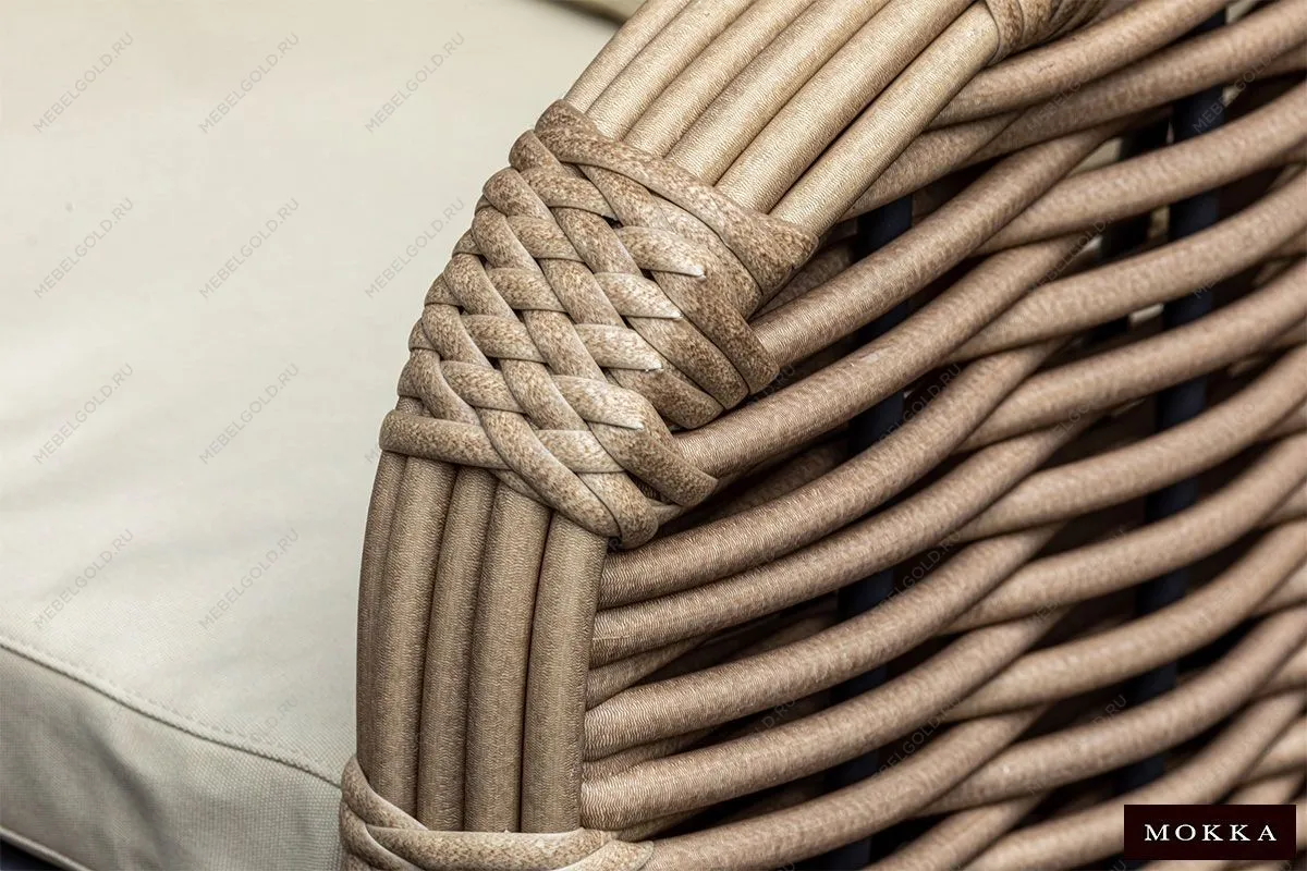 MOKKA MAJORCA кресло, цвет соломенный | изображение 5