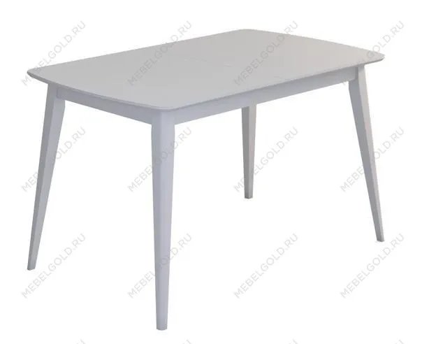 Стол Одиссей-1 (Белый/ноги Белый/шпон Бук)