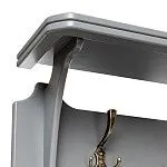 Вешалка настенная Патриция (Серый ясень/ткань V19) | изображение 2