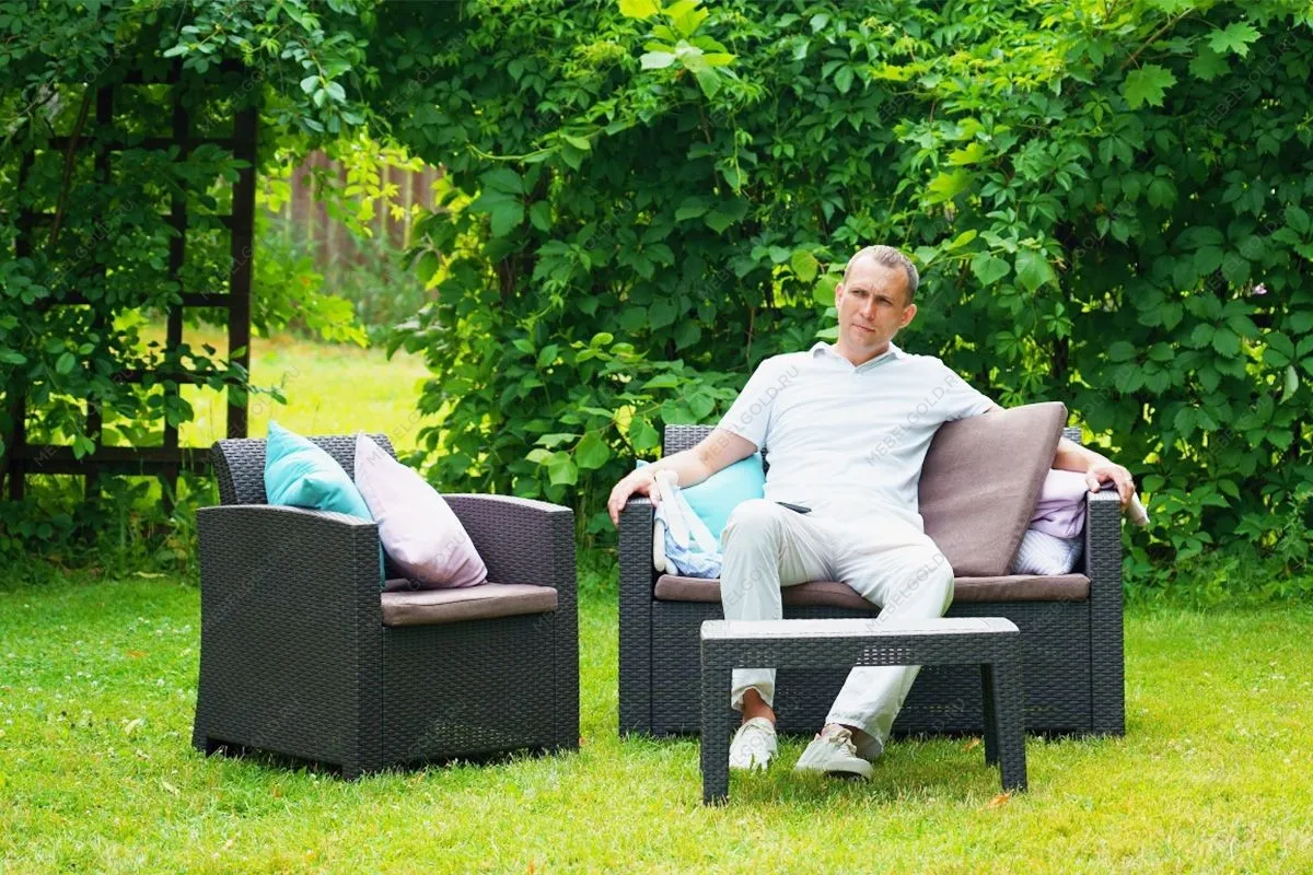 Комплект мебели Arizona Set, венге (на 4 персоны) | изображение 3