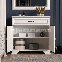 Лобня - Тумба Тиффани 2D1S вудлайн кремовый