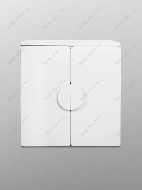 Шкаф Пикси распашной, с двумя дверьми и полкой 60x57x60, белый (робкий подснежник) | изображение 8