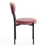 Стул REVO (mod. 7033) коралловый barkhat 15 /черный | изображение 1