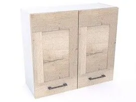 Шкаф ШГ-80, Дублин (800*320*720) Дуб галифакс белый, 21643