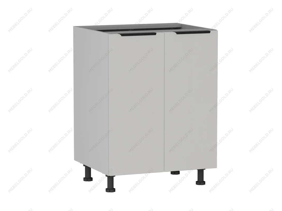 Стол 2-х дверный С-60, Ватель (600*523*820) Экокожа Белый, 23906