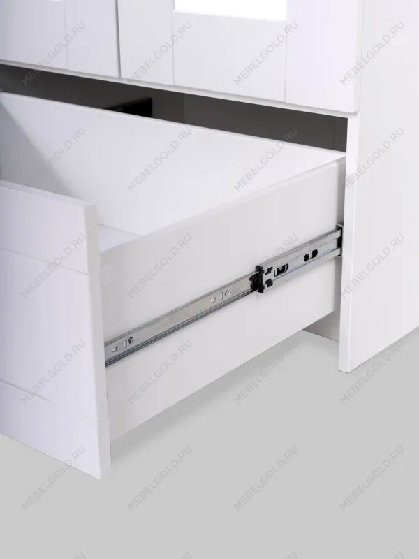 Шкаф Сириус, 2 двери и 1 ящик с зеркалом, 78х59х220 см, белый | изображение 11