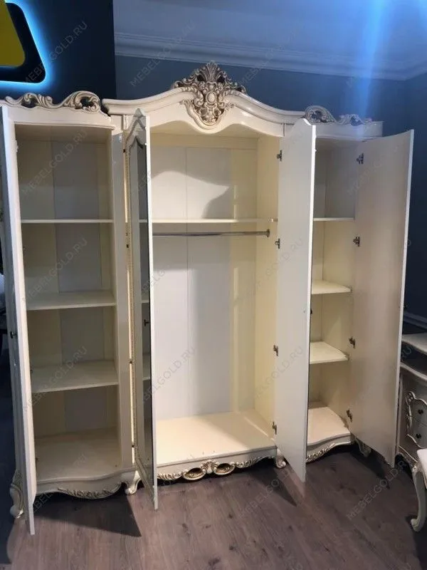 м. Римская - Шкаф Джоконда 3-дверный крем глянец | изображение 5