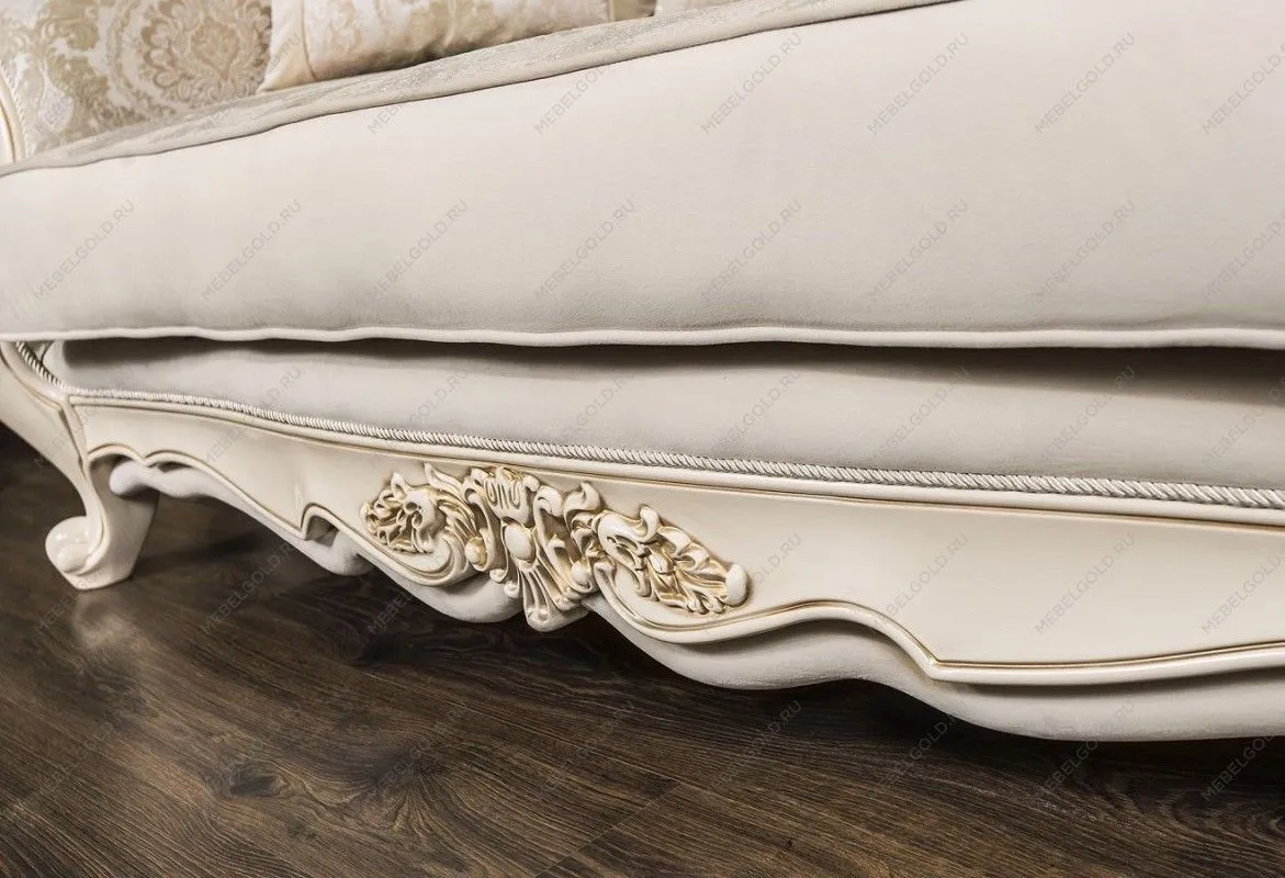 Диван Джоконда 3х местный крем глянец | изображение 4