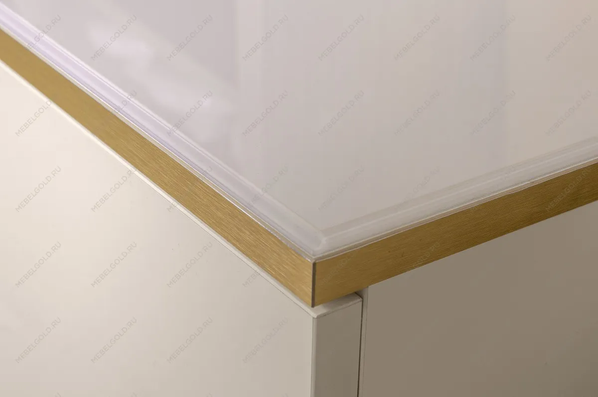 Шкаф 6-ти дверный Римини (Белый/Серебро) РМШ2/6 | изображение 3