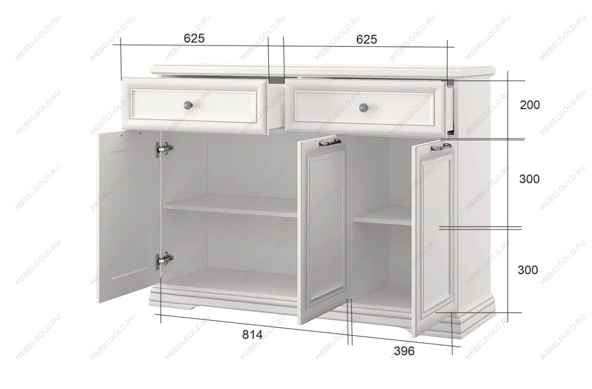 Тумба Севилла 3D2S | изображение 2