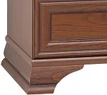 Шкаф с витриной Кентаки REG2W1S каштан | изображение 2