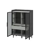 Шкаф комбинированный Модена Лунный камень МН-048-23 | изображение 1