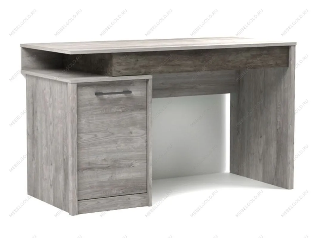 Стол письменный, Денвер (1300*600*780) Риббек серый, 11734
