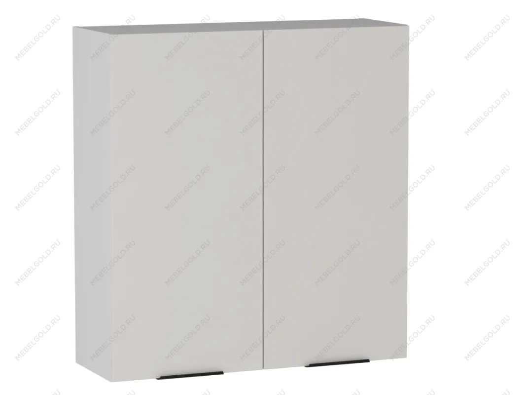Шкаф 960 2-х дверный ШГ-90, Ватель (900*316*960) Экокожа Белый, 24364