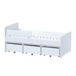 ПИКСИ тумба выкатная 52x55x31 под кровать, робкий подснежник | изображение 4