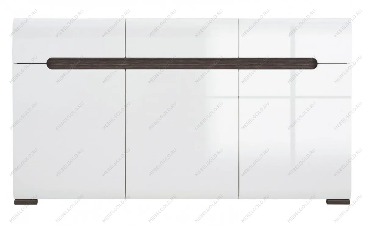 Тумба Ацтека KОМ3D3S/8/15 белый