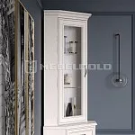 Шкаф с витриной Тиффани 1VU вудлайн кремовый | изображение 2