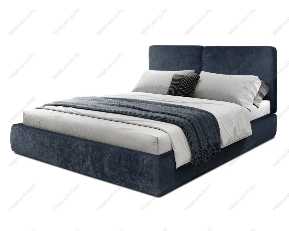 Кровать Natura 1.8 м, с подъемным механизмом Шенилл (Monblan) 544, НТКР180-1[3]