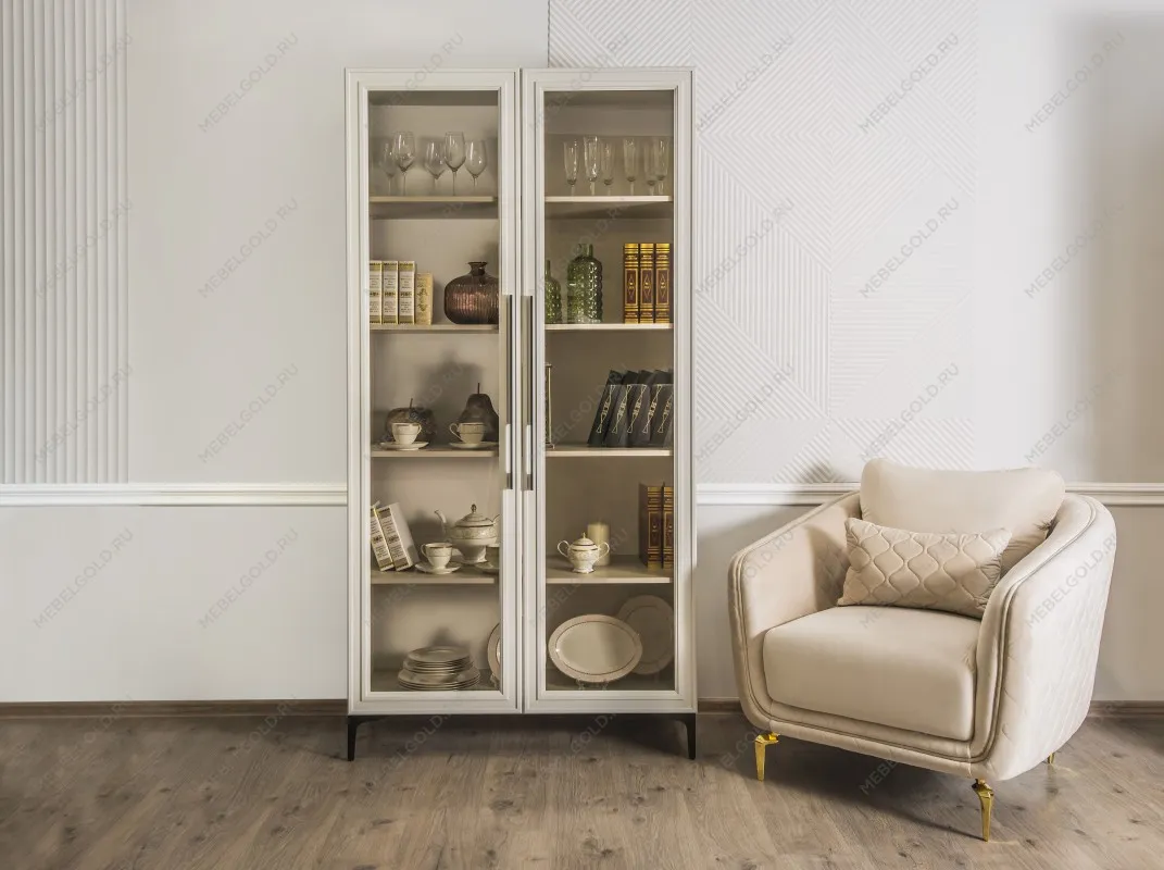 Витрина Стелла 2-ств светло серый камень - Выставка м. Марьина роща | изображение 8