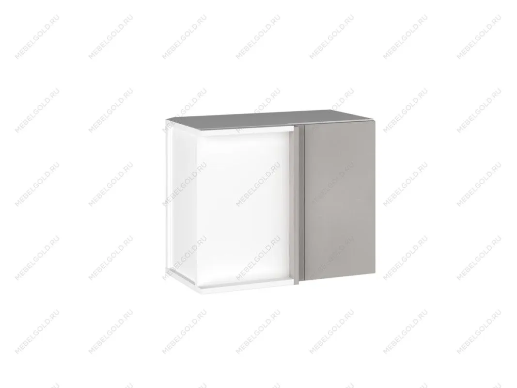 Шкаф АГУ-60 (480) правый, Виста (600*334*480) Экокожа Бежевый, 26513