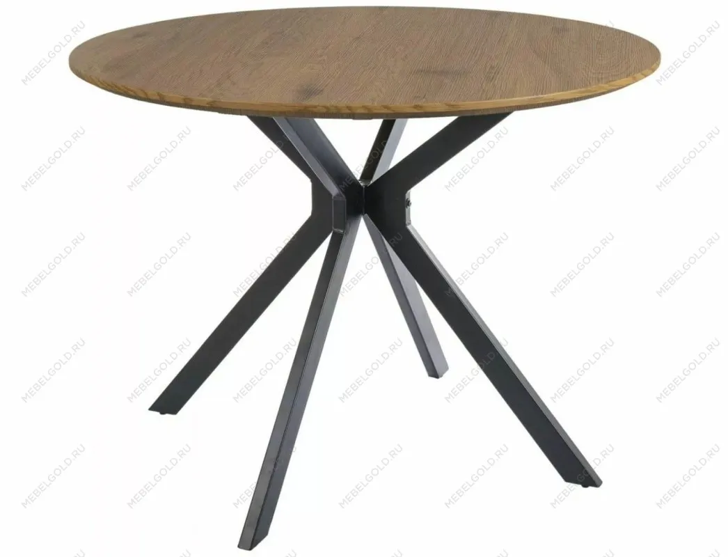 Стол обеденный Signal ASTER 100 (дуб/черный мат)