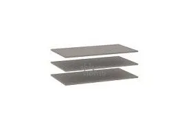 Доп. полки в шкаф 4-дверный, Сиде (884*490*16) Мокко, 12617