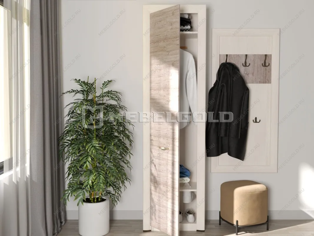 Шкаф 1-створчатый Оливия 1DW | изображение 2