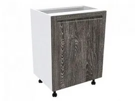 Стол С-60, Грей (600*470*820) Шале Серебро, 21405