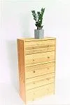 Комод Раст 5 ящиков (натуральный) | изображение 3