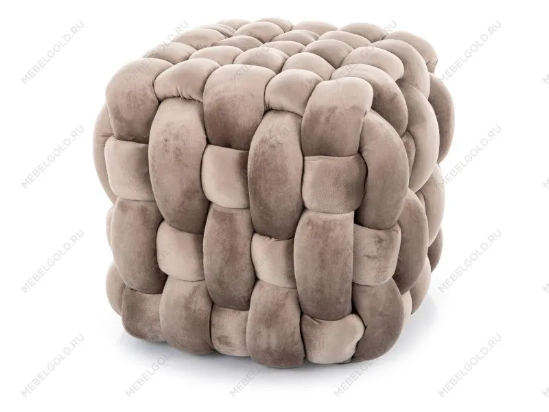 Пуф Signal FARIS Velvet (темно-бежевый)