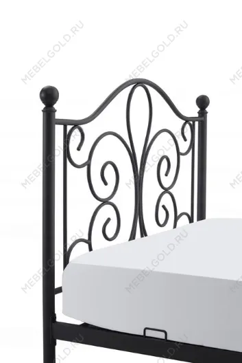 Кровать HALMAR PANAMA (черный) 90/200 | изображение 2