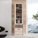 Шкаф с витриной Джаз 1V1D1S | изображение 1