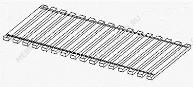 Основание кровати 90х200, без отделки | изображение 1