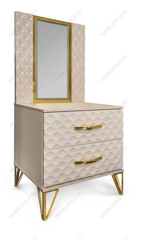 Тумба Лара бежевый глянец | изображение 2