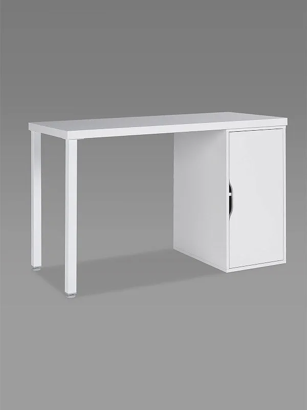 Стол письменный Ингар, с дверцей, 120x75x55, белый | изображение 5