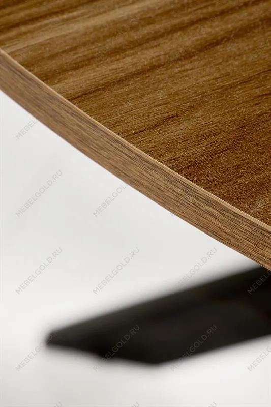 Стол обеденный Halmar EDGAR (орех/черный) | изображение 5