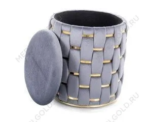 Пуф Signal TIARA Velvet (серый)