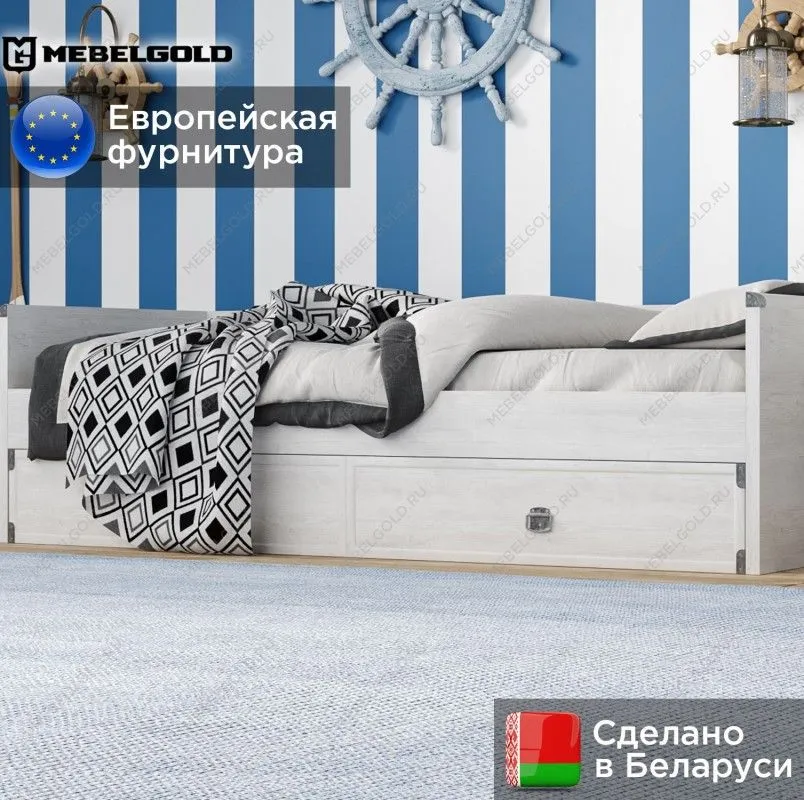 Кровать Индиана JLOZ1S/90 сосна каньон | изображение 1