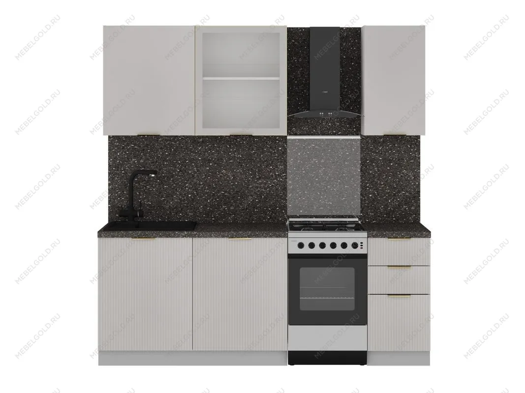 Кухня Монза (возможный вариант комплектации 1)