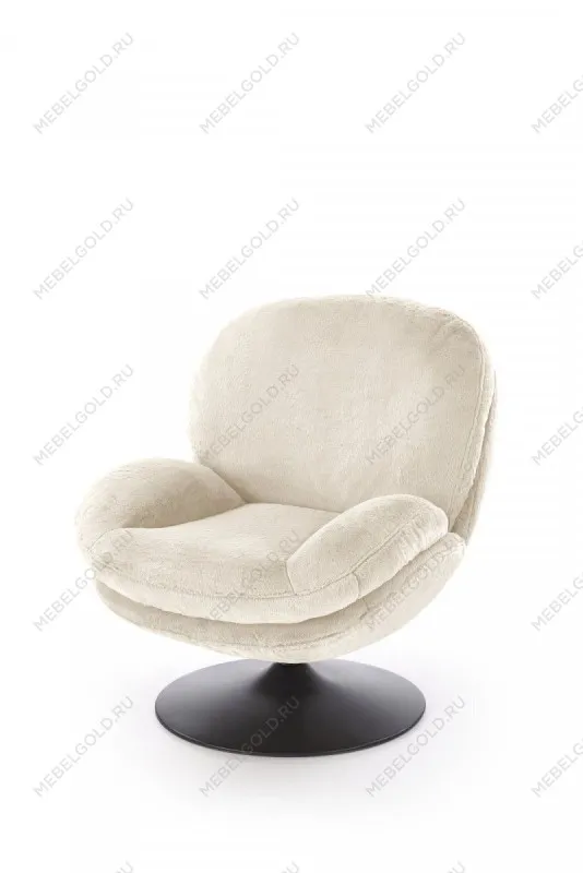Кресло Halmar SHELL (кремовый)