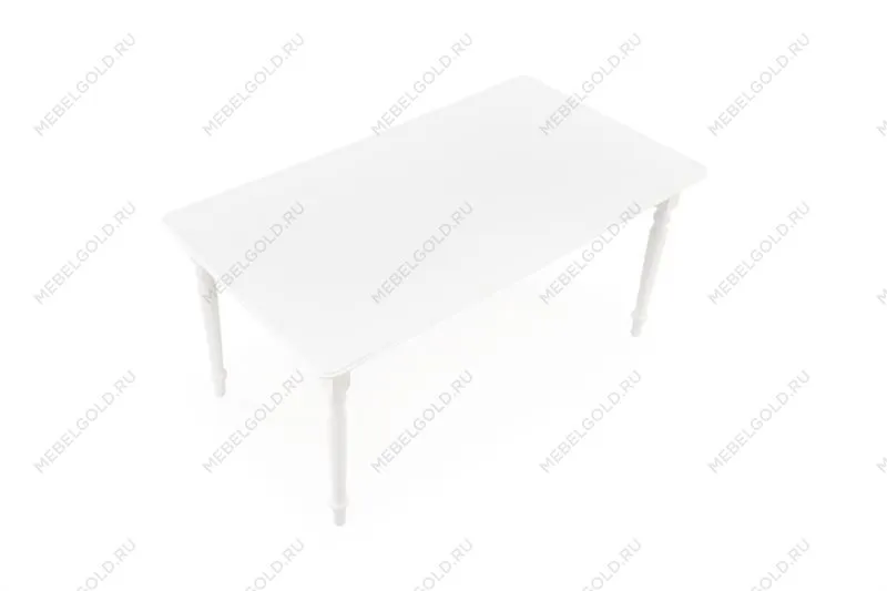 Стол обеденный Halmar NELSON 160 (белый/белый) | изображение 6