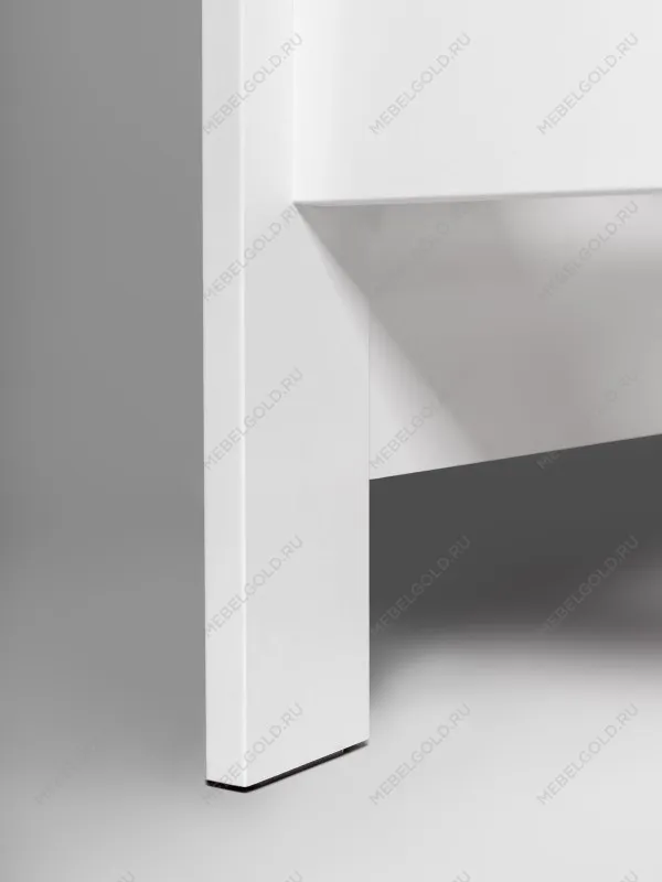 Кровать односпальная Сага, 90х200 см, белая/ясень | изображение 10