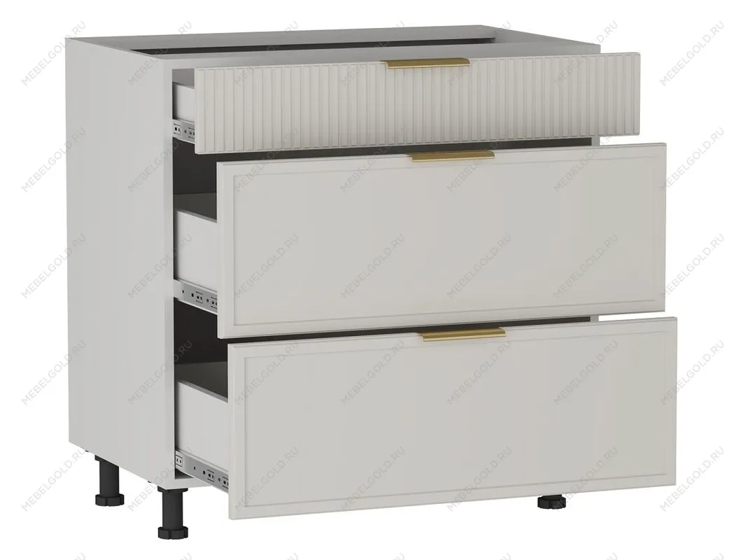 Стол с ящиками СЯ-80 (140/284), Берта (800*528*820) Светлый Мокко, 22928 | изображение 1