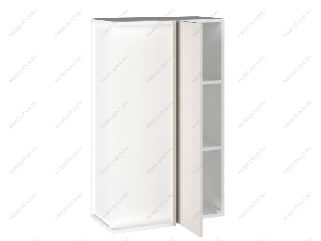 Шкаф 960 ШВП-60 правый, Виста (600*350*960) Экокожа Белый, 26319 | изображение 1