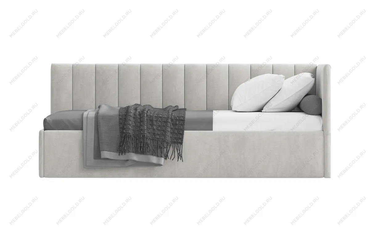 Кровать Сингл 90 угловая с подъемником. Цвет SIMPLE 29 | изображение 5