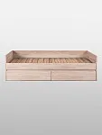 Кровать раздвижная Сириус, с ящиками, 90х200/180х200 см, дуб сонома | изображение 5
