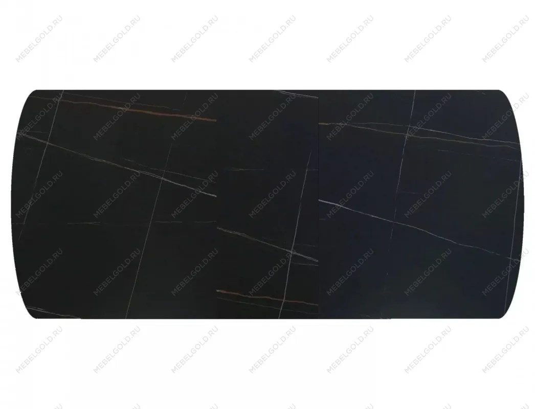 Стол обеденный Signal VECTOR Ceramic 160 (черный/черный) | изображение 4