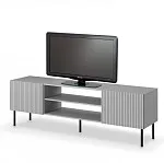 Тумба под телевизор Halmar ASENSIO RTV-1 180 (светло-серый/черный) | изображение 1