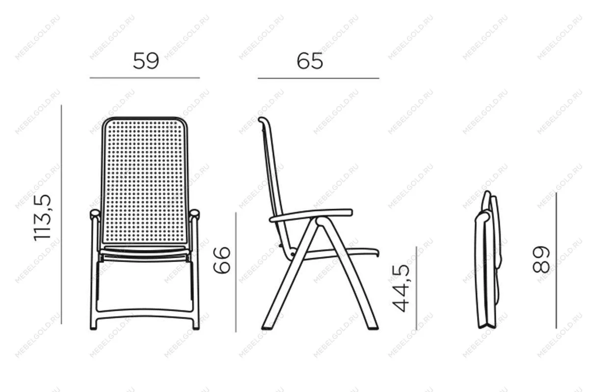 Стул Darsena, тортора | изображение 6