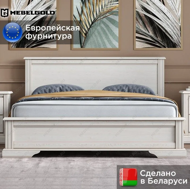 Кровать Стилиус LOZ160х200 с подъемным механизмом (Лиственница сибирская) | изображение 1